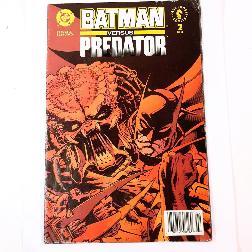 BATMAN VERSUS PREDATOR - DC-DARK HORSE COMICS 1992 VOL 2 OF 3
